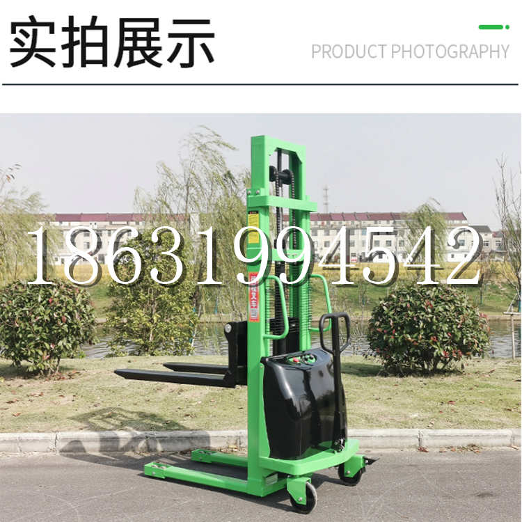 越西县电动叉车堆高车液压铲车电瓶1吨2吨站驾步行式小型全自动叉车